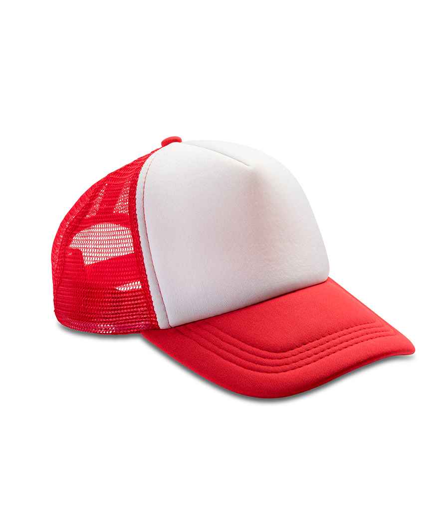 Result Core 1/2 Mesh Truckers Cap - Red/White