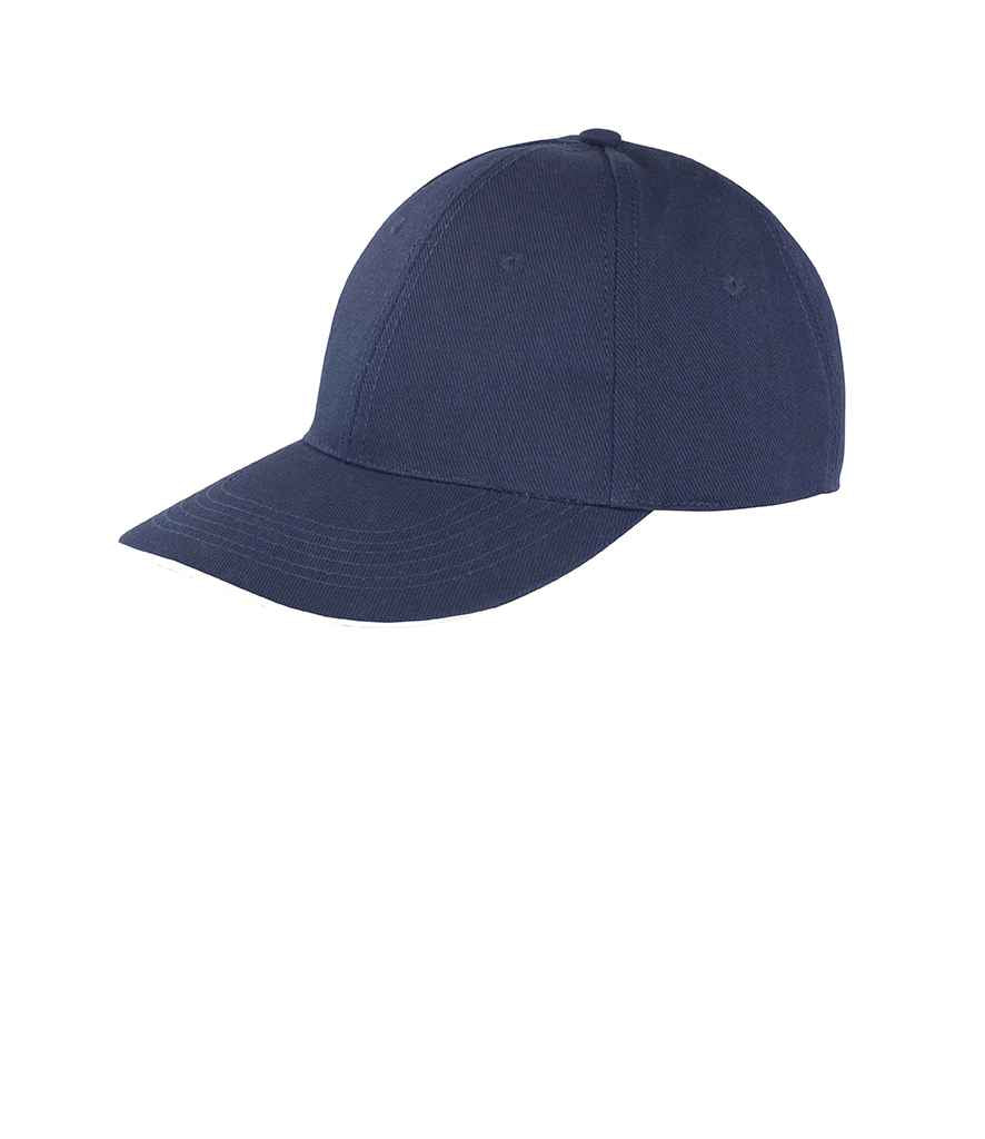 Result Memphis Sandwich Peak Cap - Navy/White