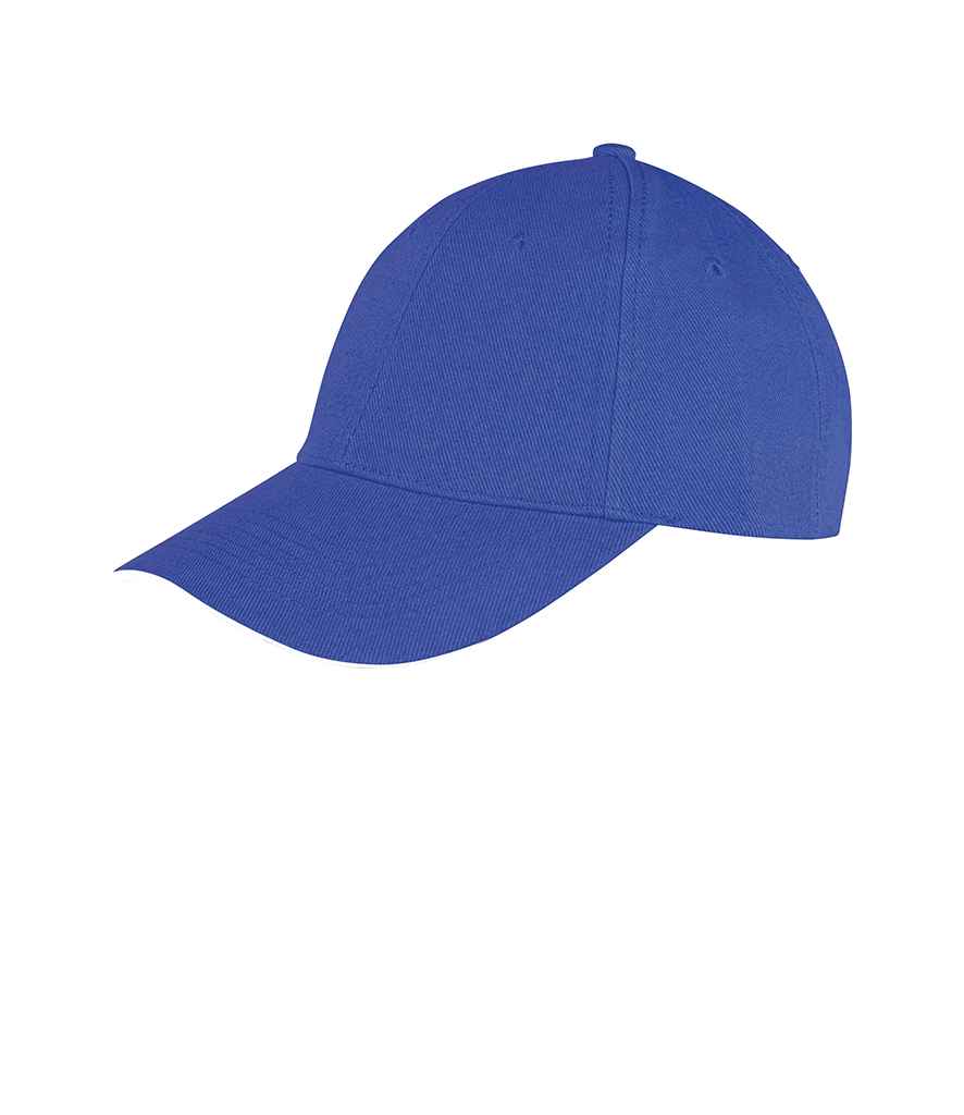 Result Memphis Sandwich Peak Cap - Royal Blue/White