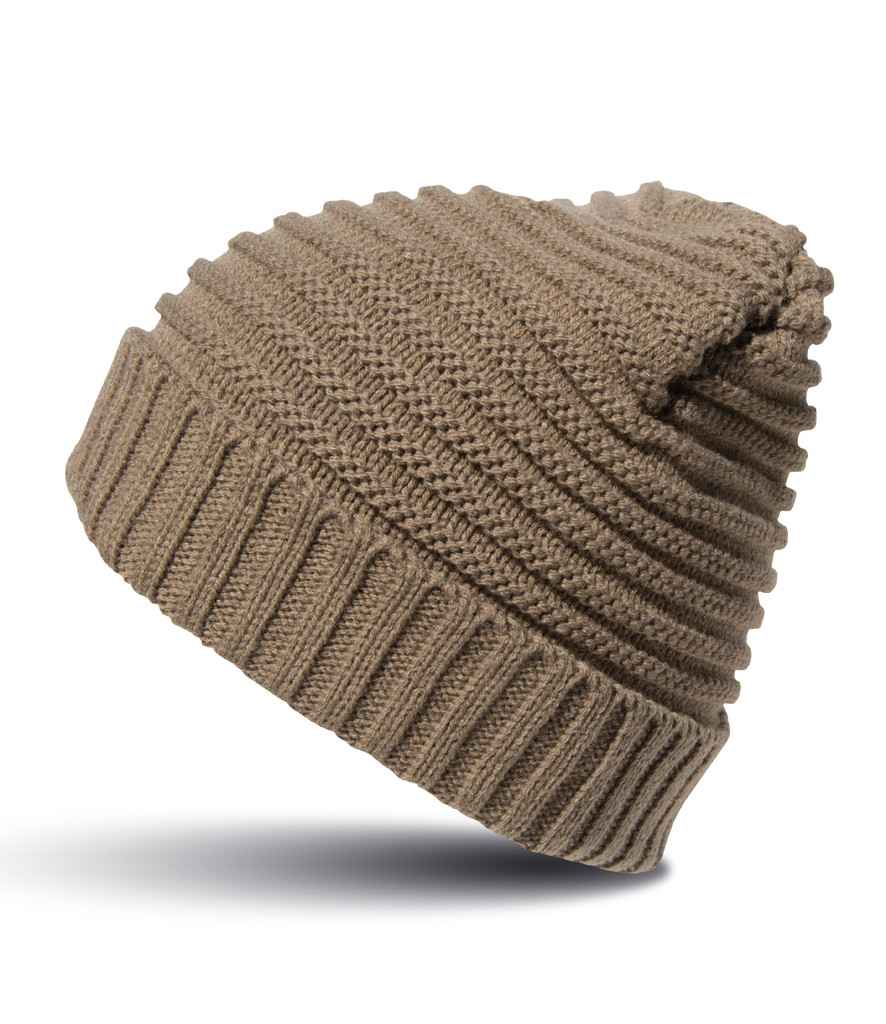Result Braided Fleece Lined Hat - Fennel