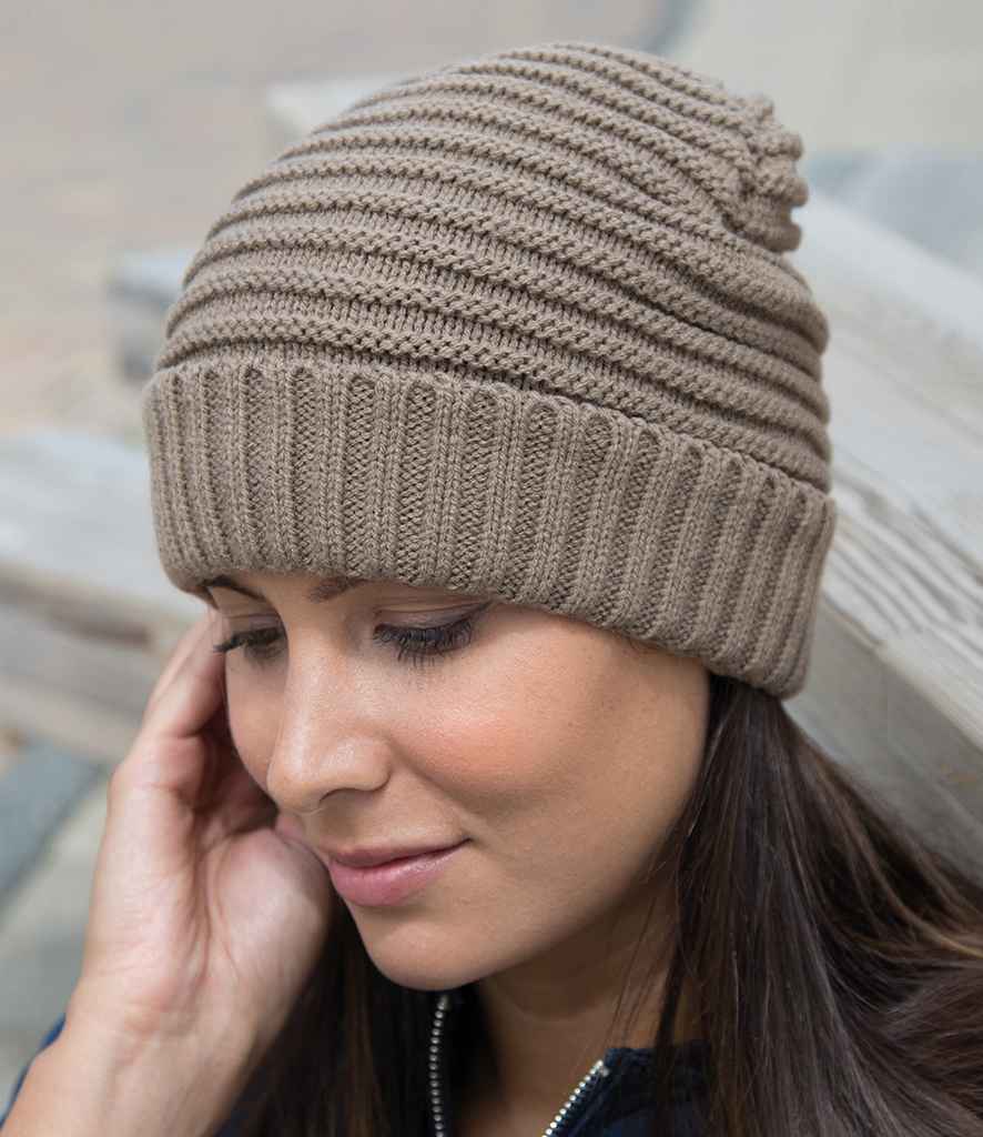 Result Braided Fleece Lined Hat - Fennel