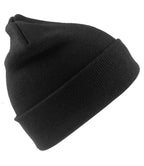 Result Recycled Woolly Ski Hat - Black