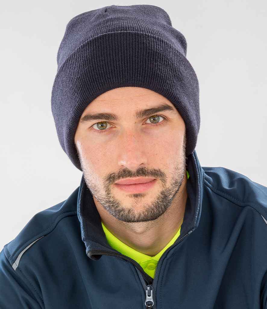 Result Recycled Woolly Ski Hat - Navy