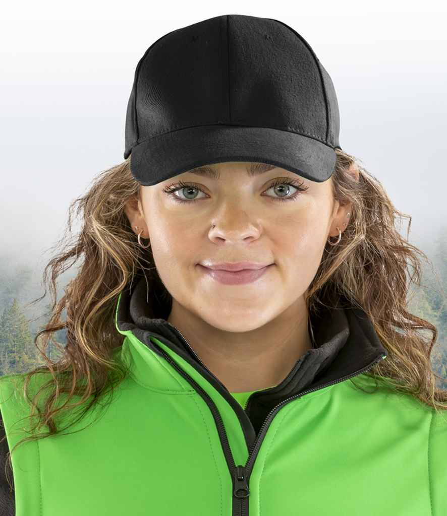 Result Recycled Low Profile Cap - Black