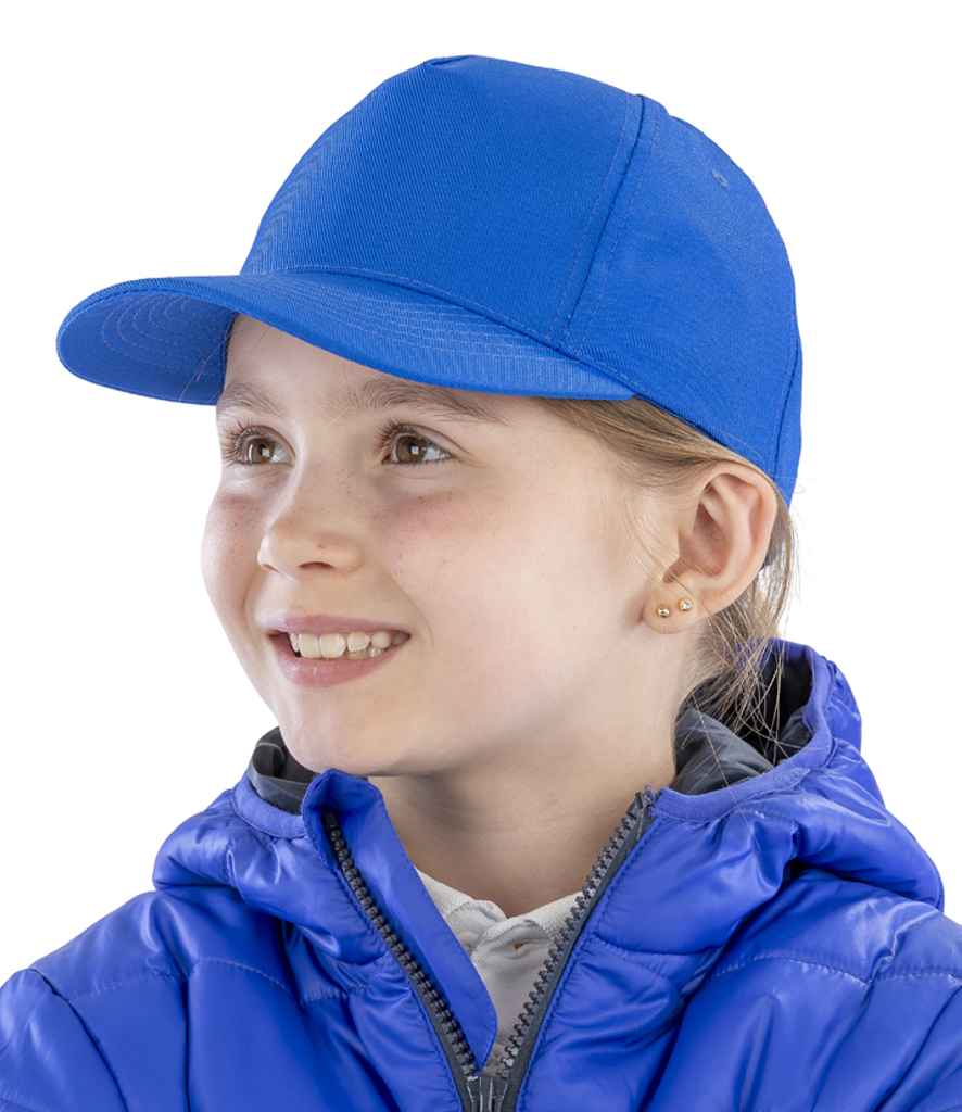 Result Recycled Junior Printers Cap - Royal Blue