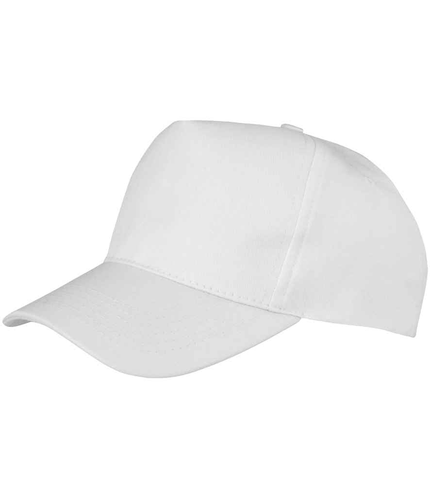 Result Recycled Junior Printers Cap - White