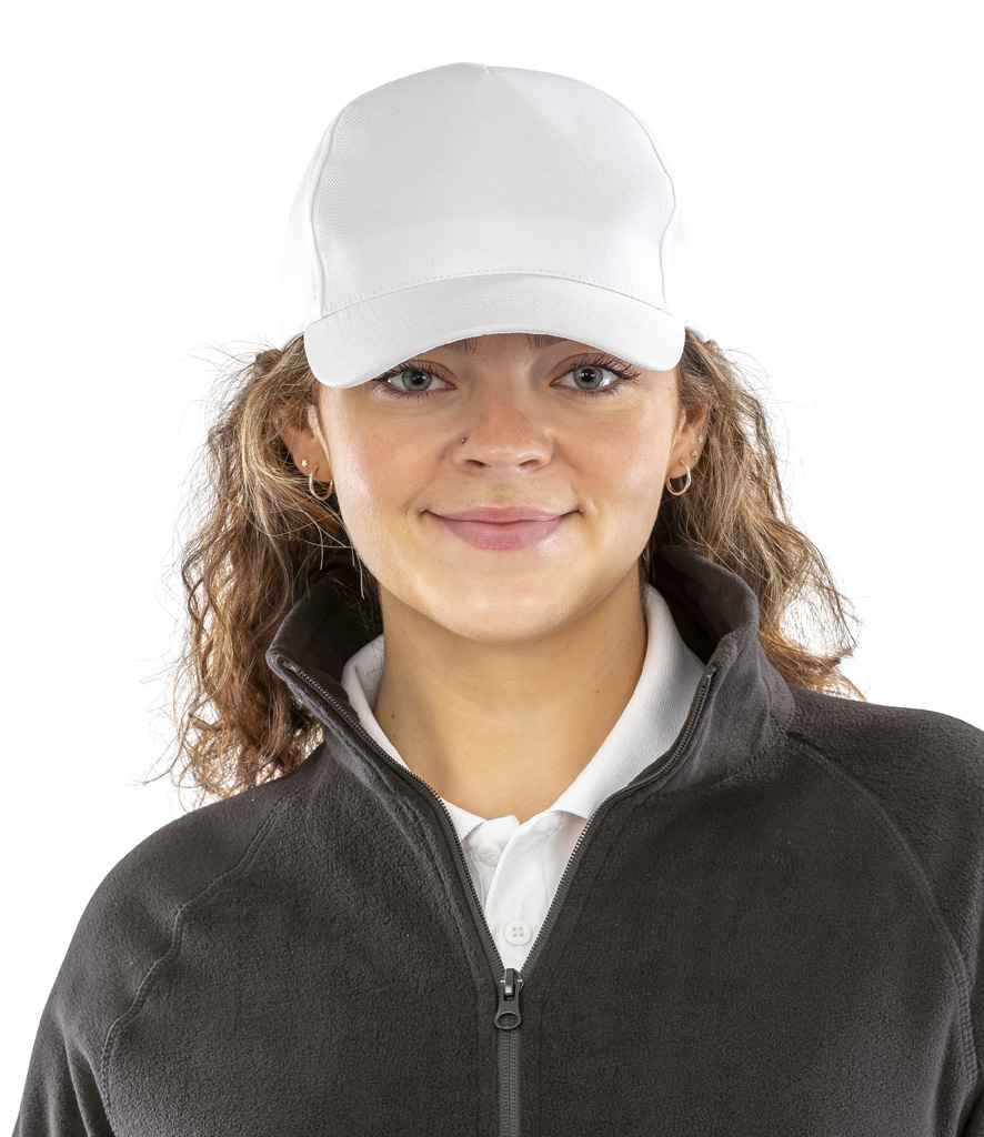 Result Recycled Printers Cap - White