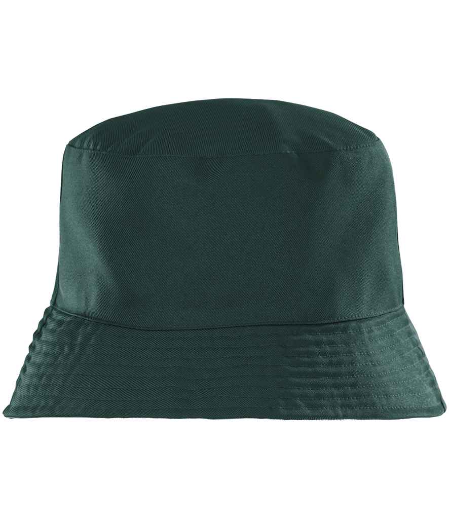 Result Recycled Core Reversible Bucket Hat - Bottle Green/White