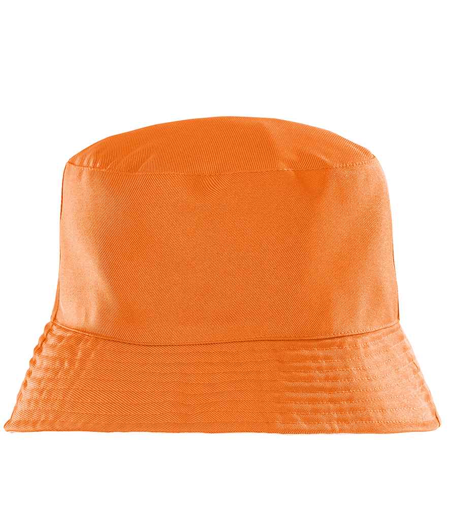 Result Recycled Core Reversible Bucket Hat - Orange/White