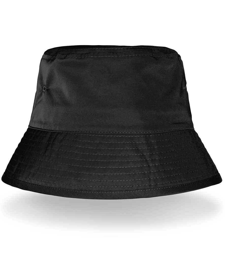 Result  Recycled Core Bound Edge Bucket Hat - Black
