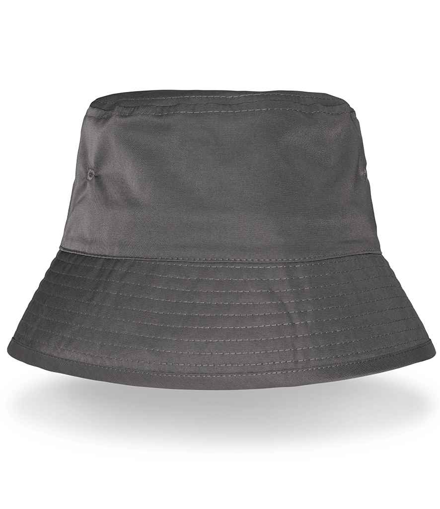 Result  Recycled Core Bound Edge Bucket Hat - Grey