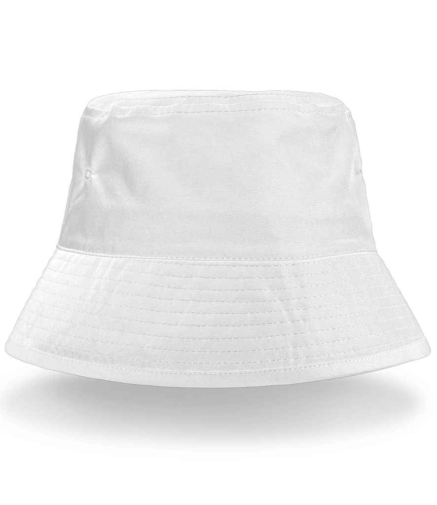 Result  Recycled Core Bound Edge Bucket Hat - White