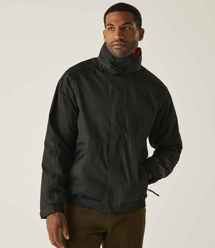 Regatta Dover Waterproof Insulated Jacket - Black/Red