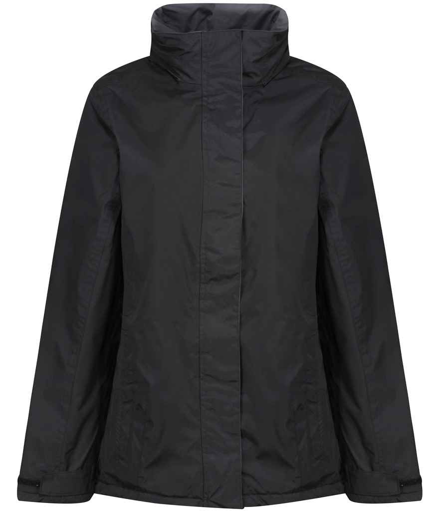Regatta Ladies Beauford Waterproof Insulated Jacket - Black/Seal Grey