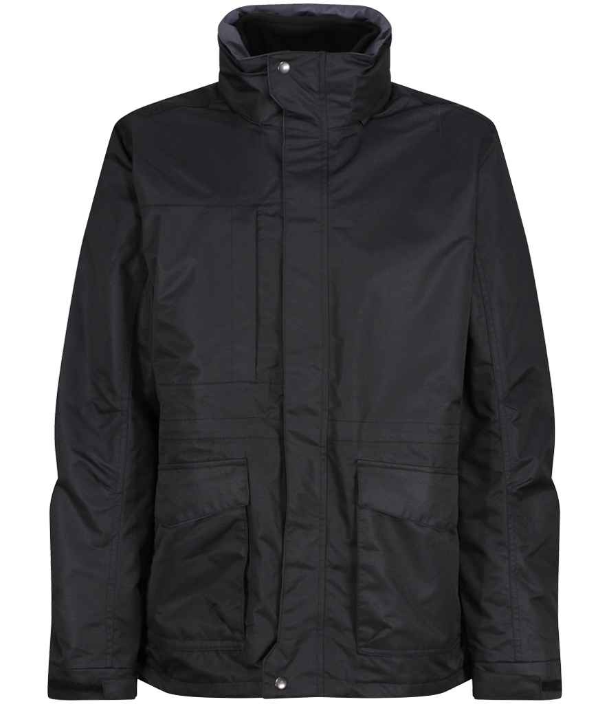Regatta Benson III 3-in-1 Breathable Jacket - Black/Black