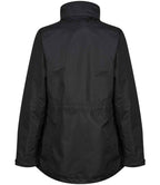 Regatta Ladies Benson III 3-in-1 Breathable Jacket - Black/Black
