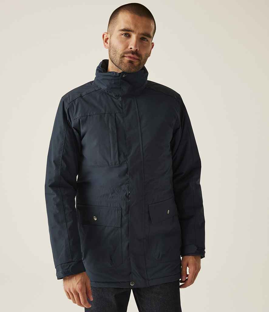 Regatta Darby III Waterproof Insulated Parka Jacket - Navy/Navy