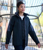 Regatta Ladies Defender III 3-in-1 Jacket - Black/Seal Grey