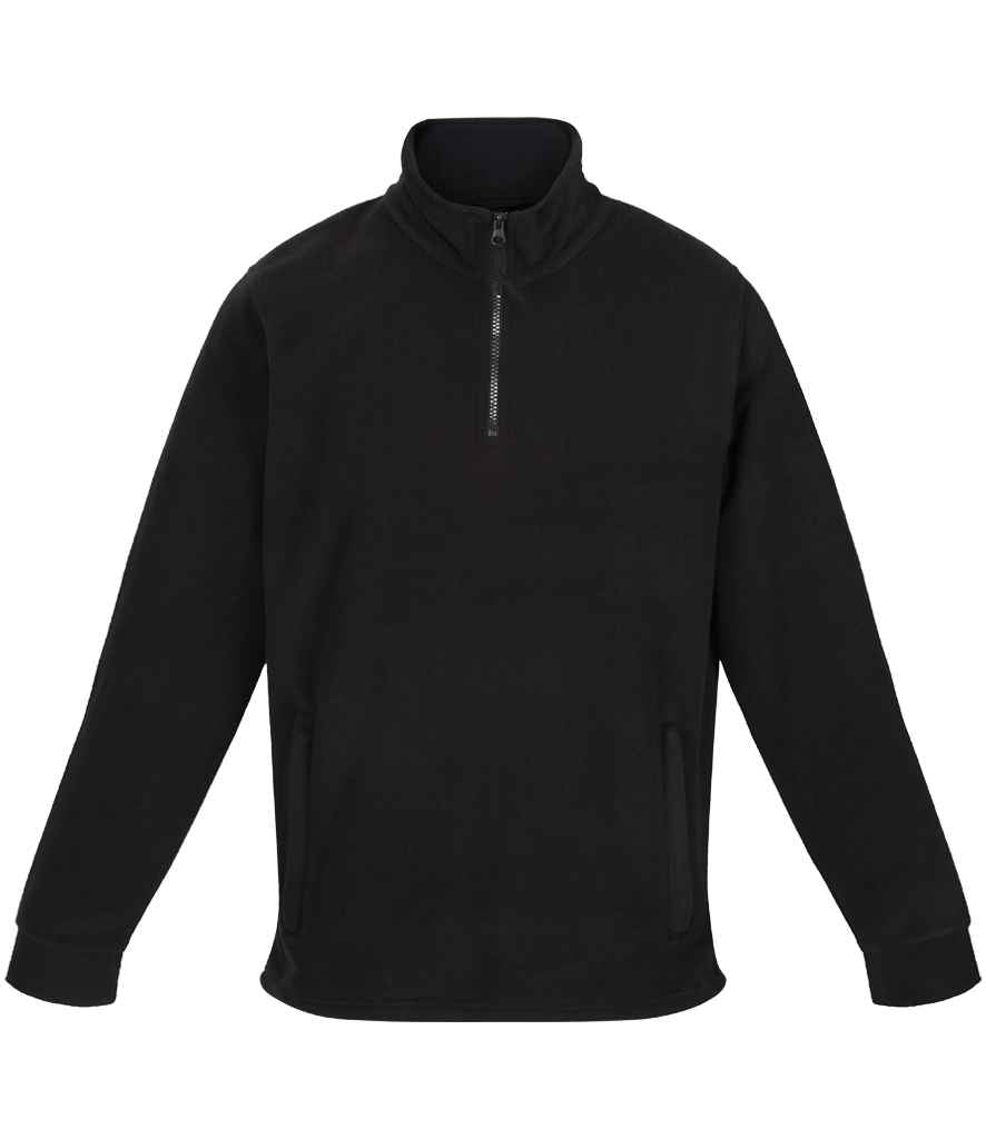Regatta Thor Zip Neck Fleece - Black