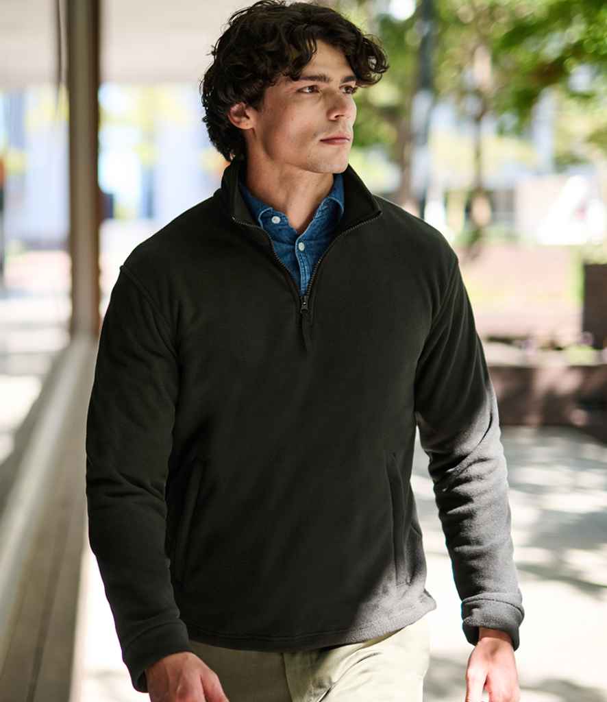 Regatta Thor Zip Neck Fleece - Black