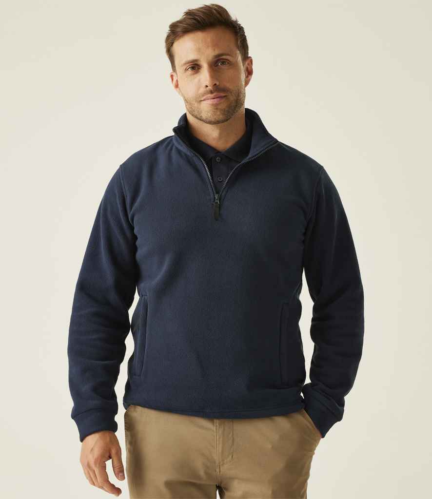 Regatta Thor Zip Neck Fleece - Dark Navy
