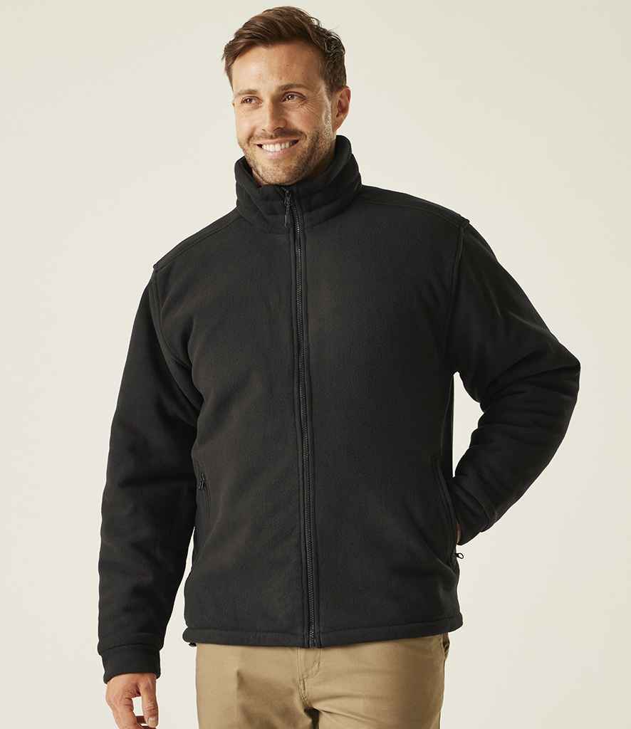 Regatta Asgard II Quilted Fleece Jacket - Black