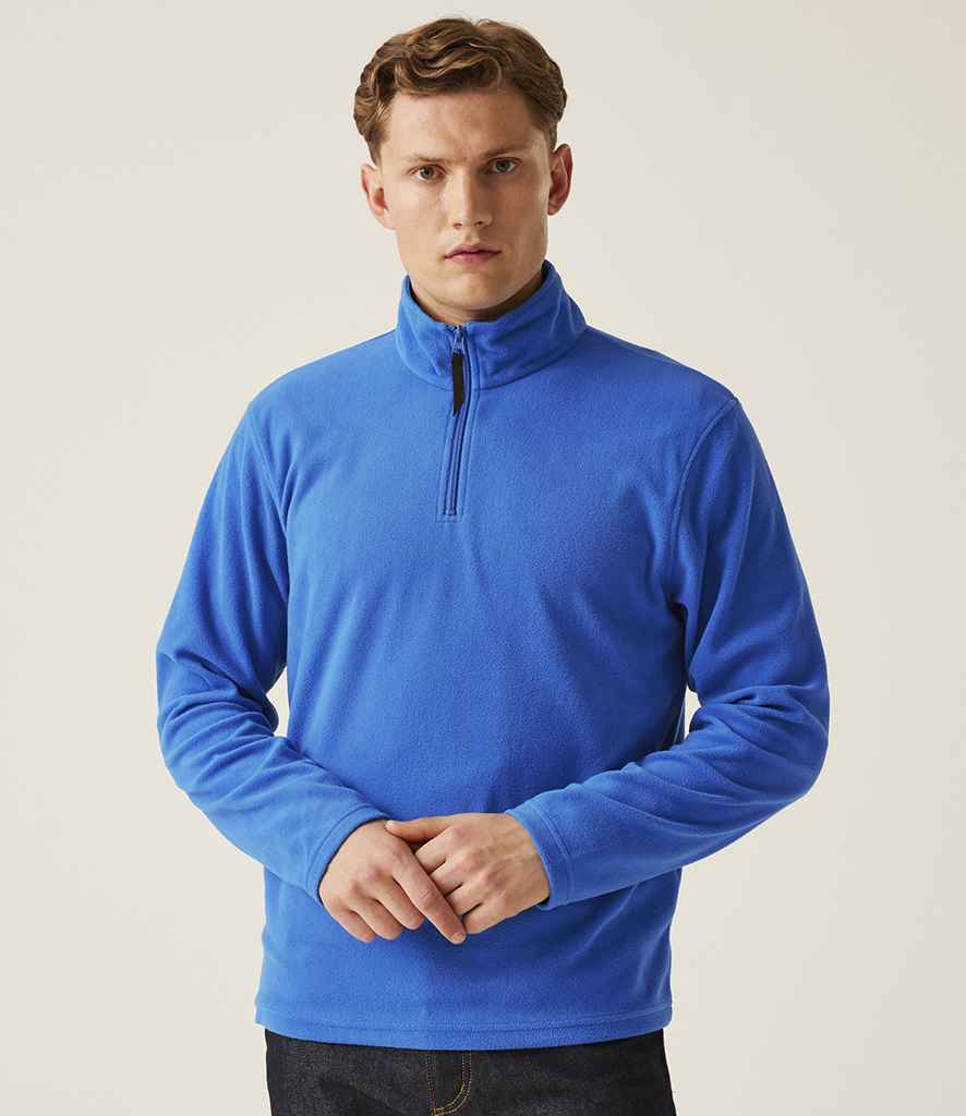 Regatta Zip Neck Micro Fleece - Oxford Blue