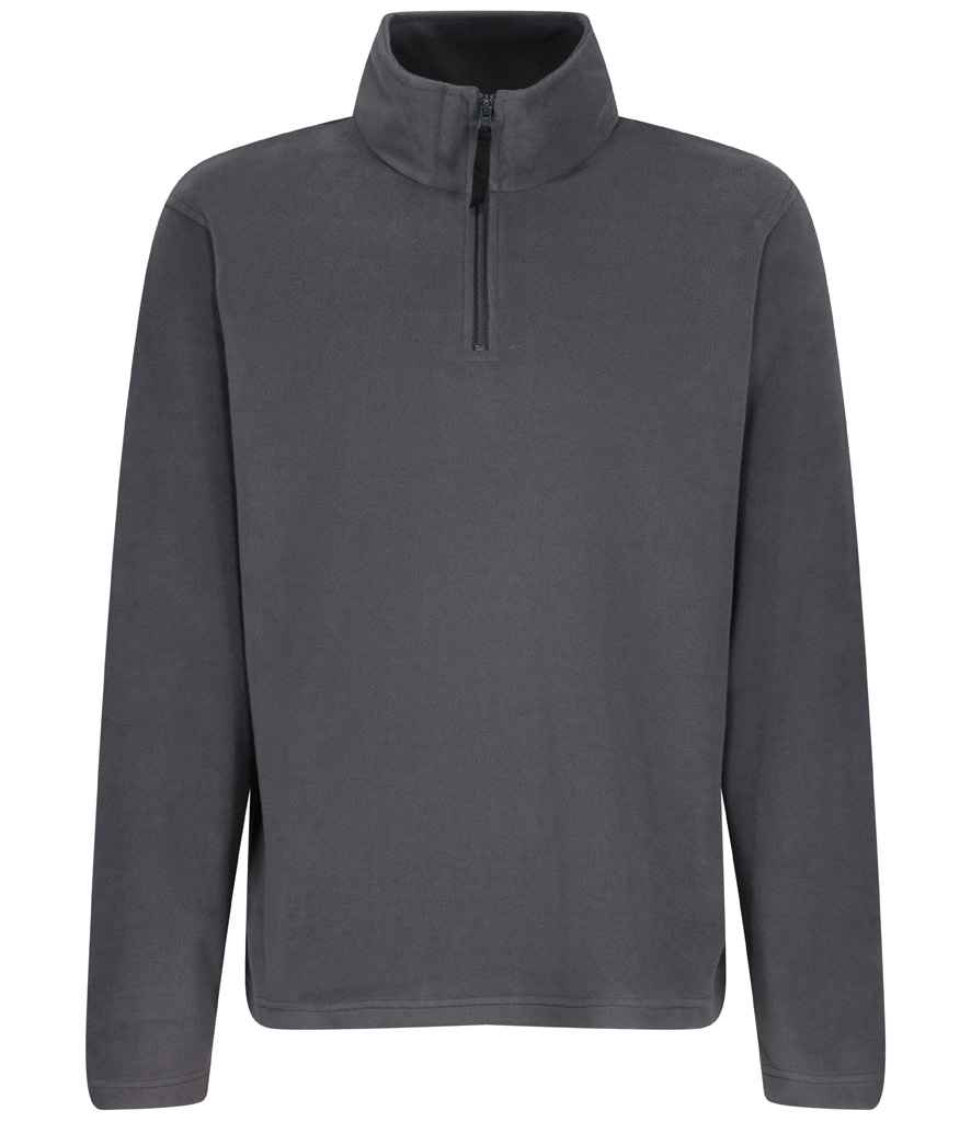 Regatta Zip Neck Micro Fleece - Seal Grey