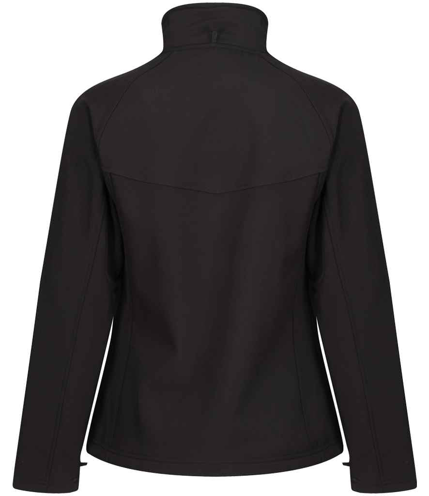 Regatta Ladies Uproar Soft Shell Jacket - Black/Black Lining