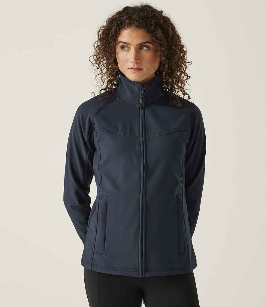 Regatta Ladies Uproar Soft Shell Jacket - Navy