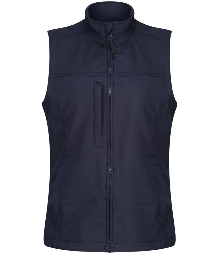 Regatta Ladies Flux Soft Shell Bodywarmer - Navy/Navy