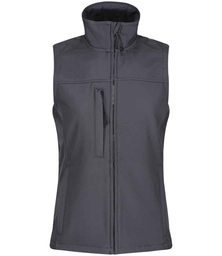 Regatta Ladies Flux Soft Shell Bodywarmer - Seal Grey/Seal Grey