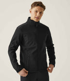 Regatta Sandstorm Soft Shell Workwear Jacket - Black/Black