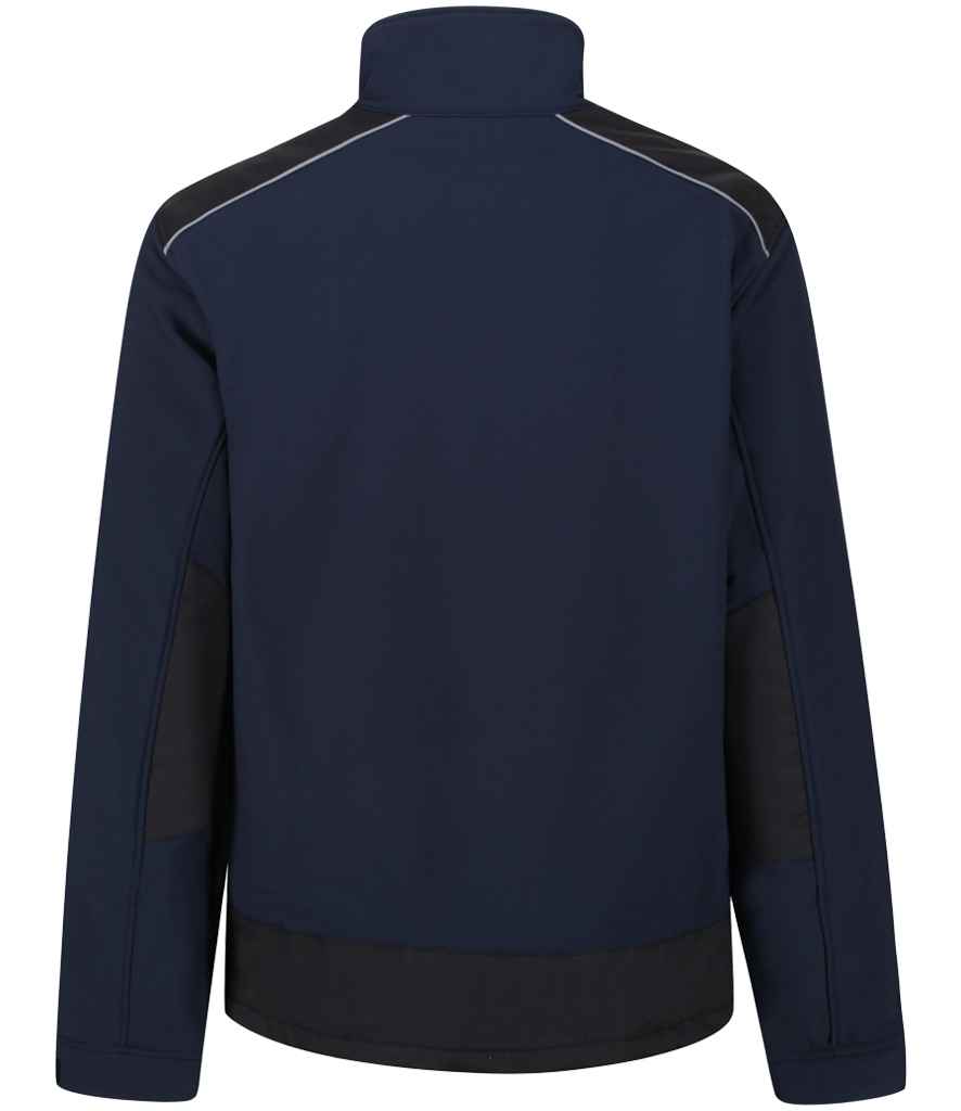 Regatta Sandstorm Soft Shell Workwear Jacket - Navy/Black