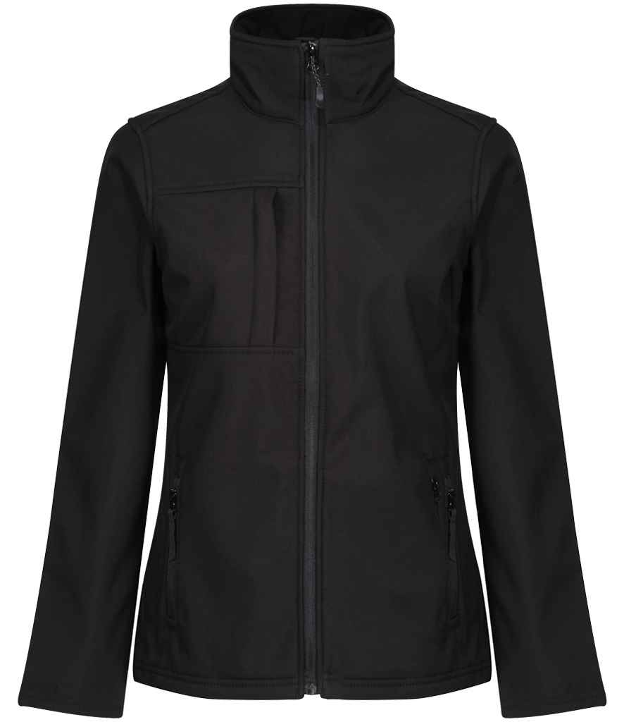 Regatta Ladies Octagon II Soft Shell Jacket - Black/Black