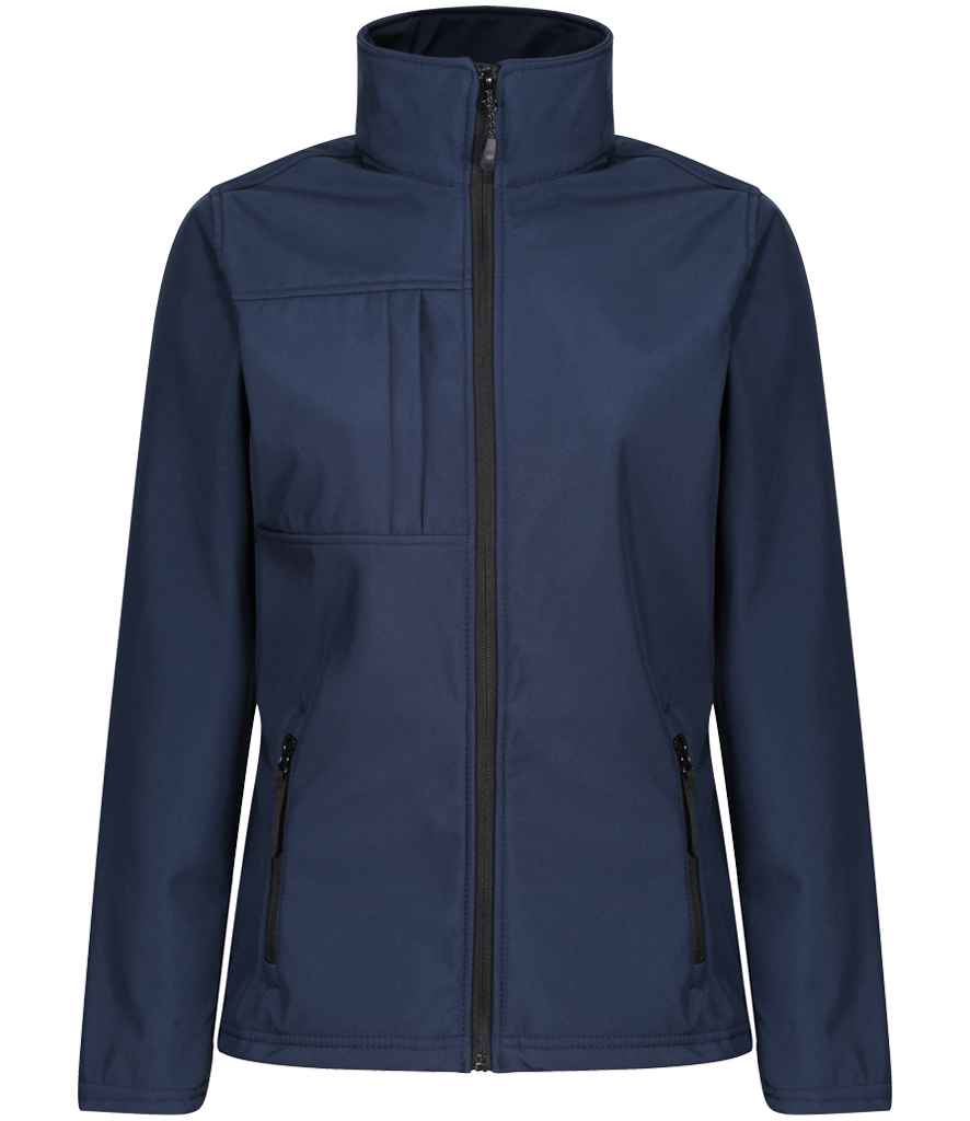 Regatta Ladies Octagon II Soft Shell Jacket - Navy/Seal Grey