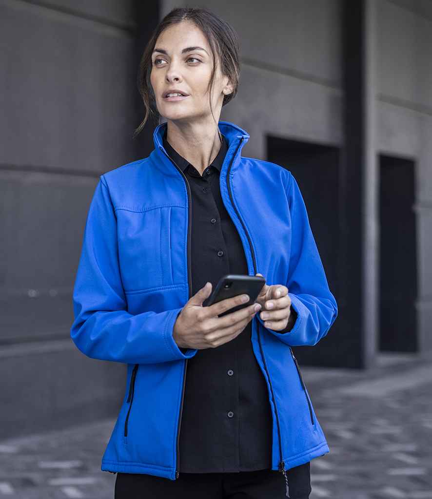Regatta Ladies Octagon II Soft Shell Jacket - Oxford Blue/Black