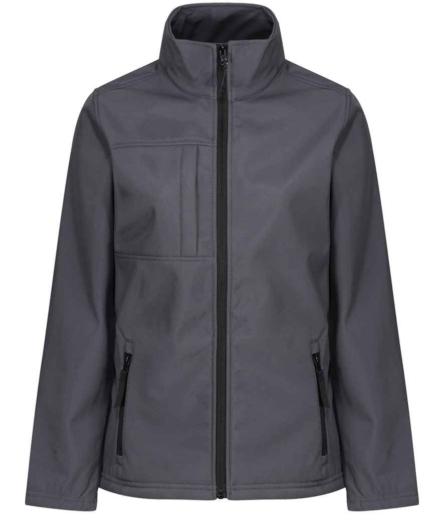 Regatta Ladies Octagon II Soft Shell Jacket - Seal Grey/Black