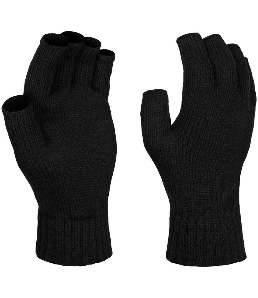 Regatta Fingerless Mitts - Black