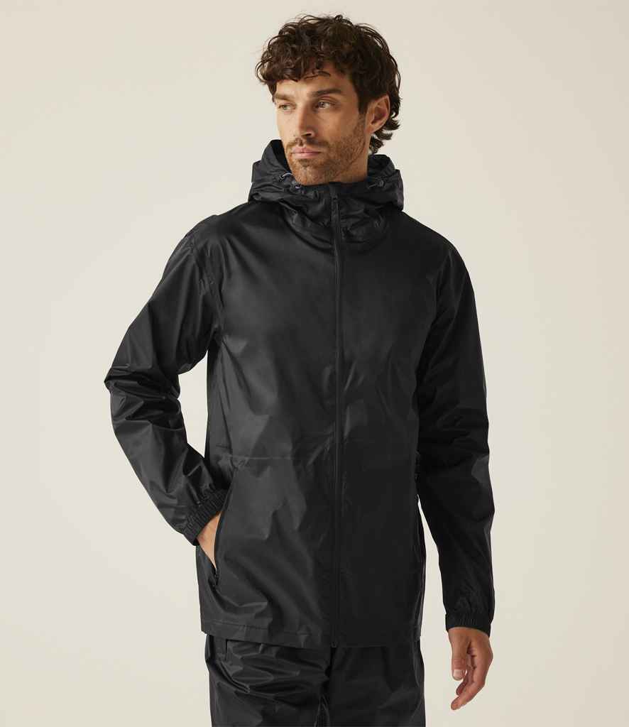 Regatta Pro Packaway Waterproof Breathable Jacket - Black