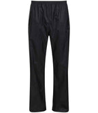 Regatta Pro Packaway Waterproof Breathable Overtrousers - Black
