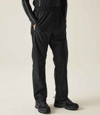 Regatta Pro Packaway Waterproof Breathable Overtrousers - Black