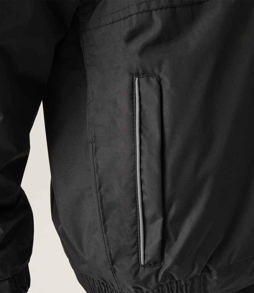 Regatta Kids Dover Waterproof Insulated Jacket - Black/Ash