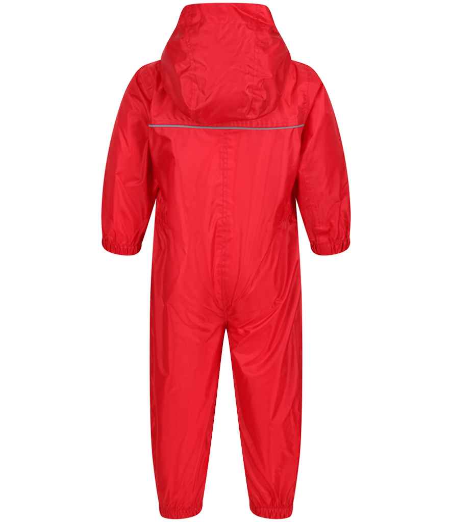Regatta Kids Paddle Rain Suit - Classic Red
