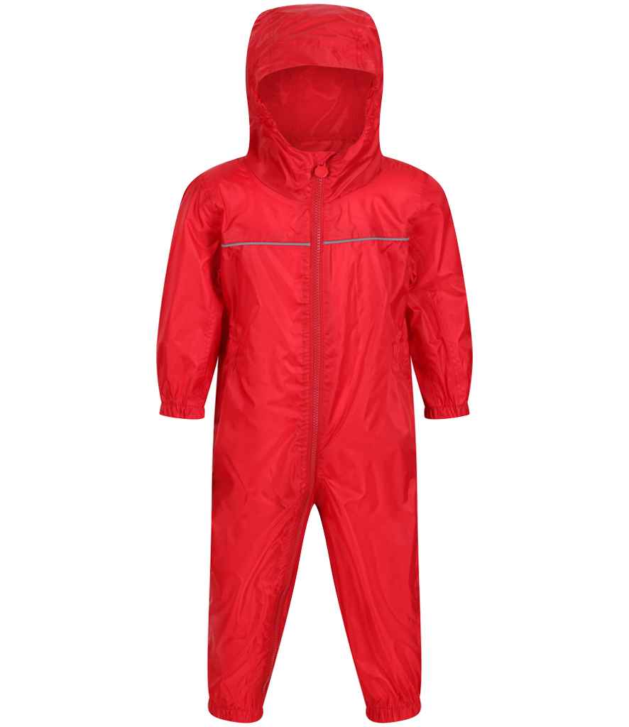 Regatta Kids Paddle Rain Suit - Classic Red