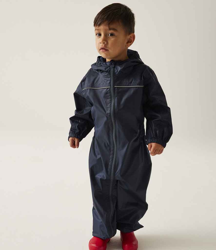 Regatta Kids Paddle Rain Suit - Navy