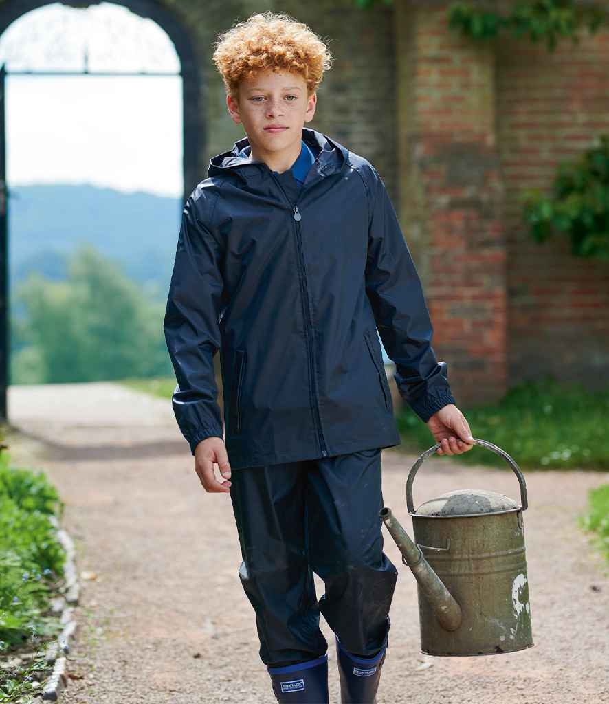 Regatta Kids Pro Stormbreak Waterproof Jacket - Navy