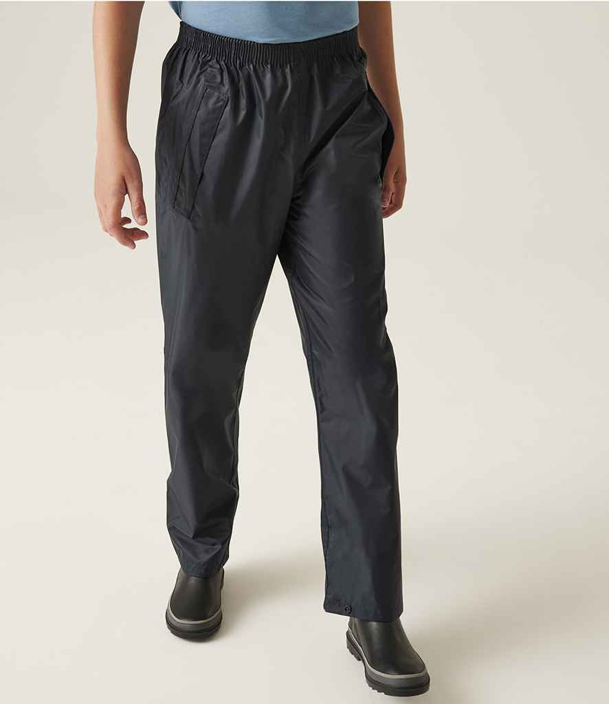 Regatta Kids Pro Stormbreak Overtrousers - Navy