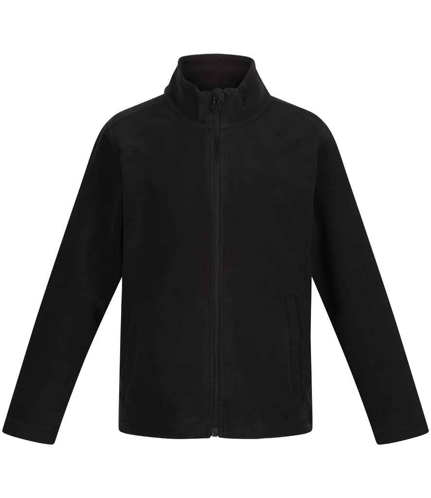 Regatta Kids Brigade II Micro Fleece Jacket - Black