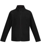 Regatta Kids Brigade II Micro Fleece Jacket - Black